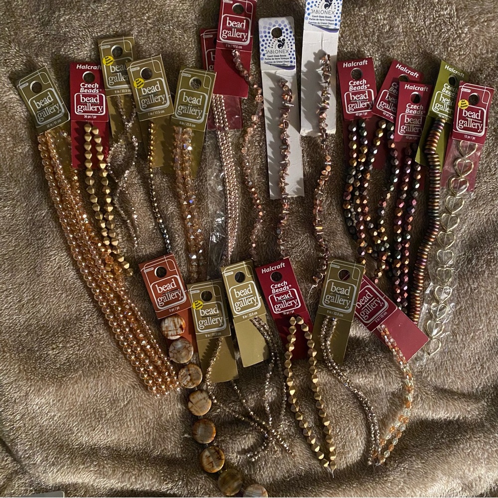 Glass and Czech Beads